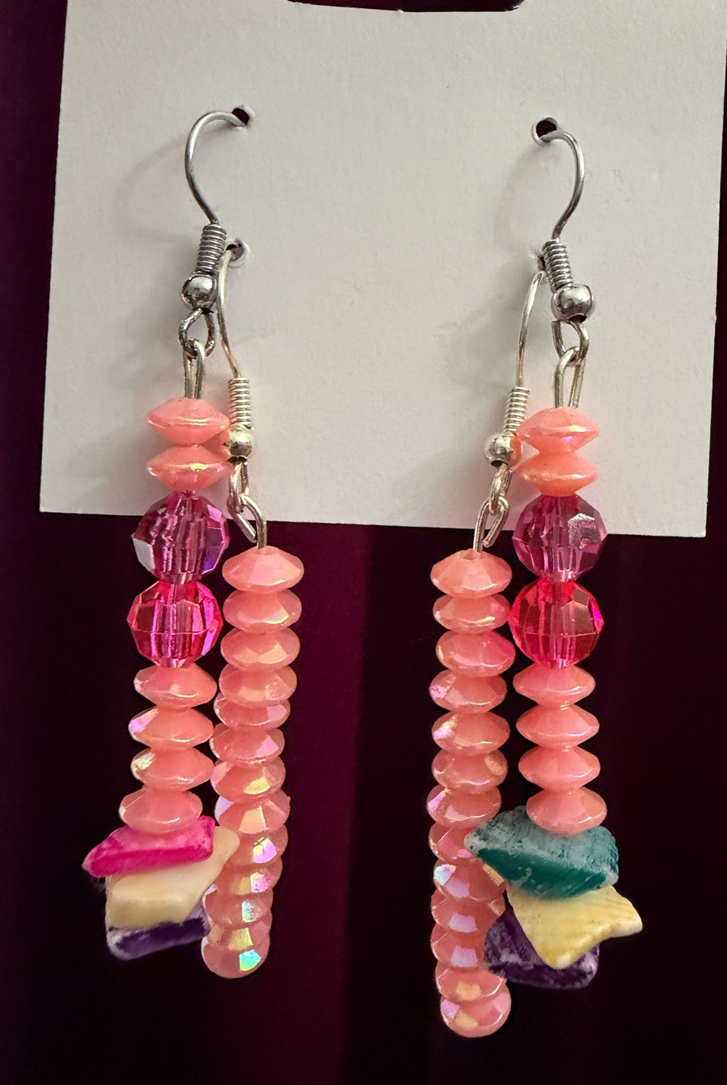 Refined Pastel Bead & Pearl Statement Drops