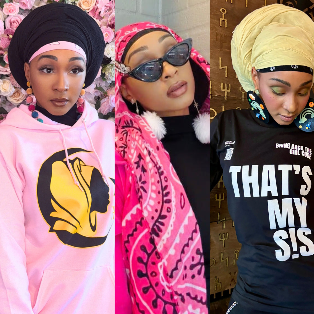 That's My Sis Pack: 1 Hoodie, 1 Hijab, 1 T-Shirt, 3 Earrings + More