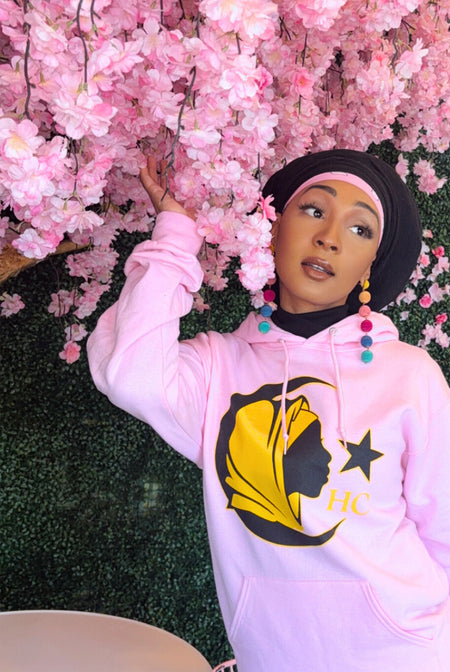 HC Signature Hoodie Pink & Yellow Glow